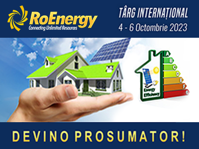 UNIC ÎN ȚARĂ: Târgul Prosumatorilor RoEnergy România, 4-6 octombrie 2023, vă aşteaptă cu expozanţi din trei continente